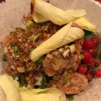 Soy meat fried at Saizencyuka anzu in Nagoya