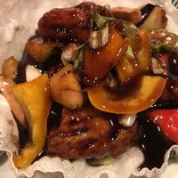 Vegetable fried at Saizencyuka anzu in Nagoya