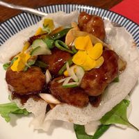 Soy “meat” at Saizencyuka anzu in Nagoya