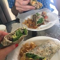 Best wraps I've ever had!  at The Greenery Cafe in Lihue