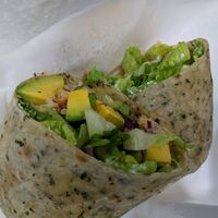 Avacado wrap at The Greenery Cafe in Lihue
