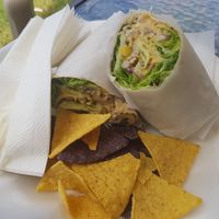Wrap at The Greenery Cafe in Lihue