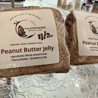 Vegan sandwich grab and go   at Kaleidoscope Coffee  in Point Richmond