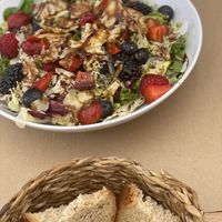 Salad  at Taberna La Buganvilla in Algeciras