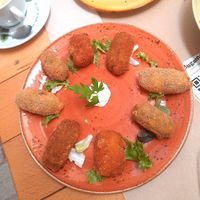 Croquettes (mixed platter) at Taberna La Buganvilla in Algeciras