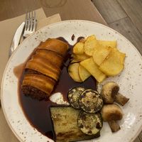 Main dish  at Taberna La Buganvilla in Algeciras