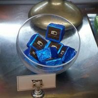 vegan brownies at Dello Mano in Brisbane