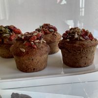 Blueberry banana muffin  at Retreat Kitchen in Richmond Upon Thames