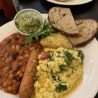 Vegan breakfast plate - not good... at Retreat Kitchen in Richmond Upon Thames