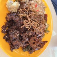 Cofeee ribs are amazing! $4.80  at  Xiao Fu Vegetarian - Chai Chee in East Singapore