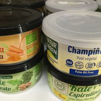 Vegan spreads  at Herbolario El Alquimista in Lanzarote