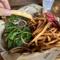 Bollywood burger at Proper Burger Co in Salt Lake City