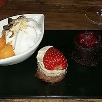 Desserts selection at Hope in Paris