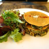 Millefeuille croustillant aux champignons at Hope in Paris