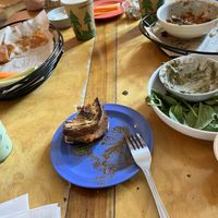 Forgot to take the picture before we dug in  at Rock Hill Bakehouse Cafe in Glens Falls