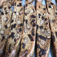 Chocolate Almond Biscotti at Rock Hill Bakehouse Cafe in Glens Falls