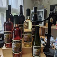 2021 wines at Edge of the Earth Winery in Armstrong