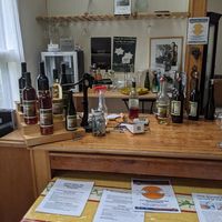 Interior store at Edge of the Earth Winery in Armstrong