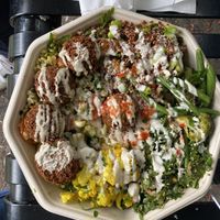   at Go Falafel - Deansgate in Manchester