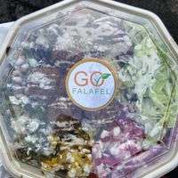 Salad box 💚💚💚  at Go Falafel - Deansgate in Manchester