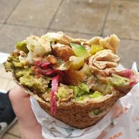 A picture of the wrap at Go Falafel - Deansgate in Manchester