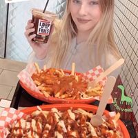 Loaded shoestring fries with Italian sauce (regular)
HSP loaded fries (Large) at Lord of the Fries - Hindley St in Adelaide