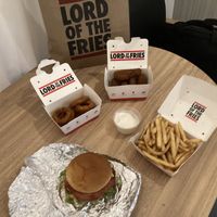   at Lord of the Fries - Hindley St in Adelaide