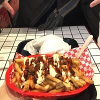 AB deliciousness!!! at Lord of the Fries - Hindley St in Adelaide