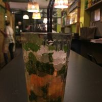 caipirinha, fresh fruit at Olivia Santander in Santander