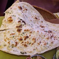 Garlic naan at Ganesh Indian Cuisine in Da Lat