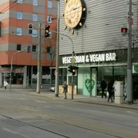 Ansicht von draußen  at Vegg Go - Plzenska in Prague