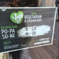 Opening hours  at Vegg Go - Plzenska in Prague