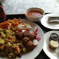 Self-service at Vegg Go - Plzenska in Prague