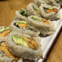 Yam rolls  at Shizenya - Downtown in Vancouver