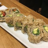 Vegan sushi  at Shizenya - Downtown in Vancouver