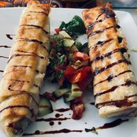 So nice had to do it twice!! Back here today! Such a humble man and the food is yummy!  at Le Corail Vegan Food in Essaouira