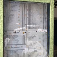 menu  at Le Corail Vegan Food in Essaouira