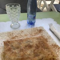 Brick le corail at latifa. Mouth-watering delicious!!😊  at Le Corail Vegan Food in Essaouira