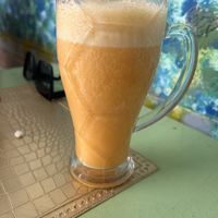 Mango juicee  at Le Corail Vegan Food in Essaouira