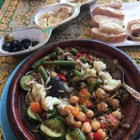 Vegetarian Tagine  at Le Corail Vegan Food in Essaouira
