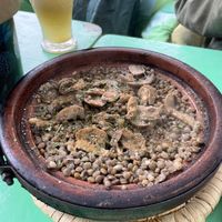 Lentil & mushroom tagine  at Le Corail Vegan Food in Essaouira