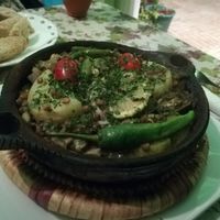 Tajine végétarien mmmmm at Le Corail Vegan Food in Essaouira