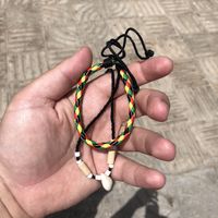 A free parting gift from the staff  at Le Corail Vegan Food in Essaouira