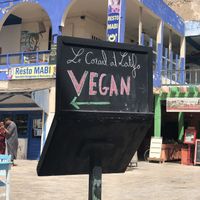 The best word to see when travelling  at Le Corail Vegan Food in Essaouira