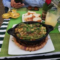 Very tasty vegetables tajine with amazing spices😀 at Le Corail at Latifa in Essaouira