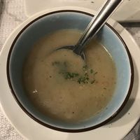 Potato cream at Le Corail at Latifa in Essaouira