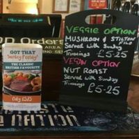 Vegan Sunday dinner option at The Highway  in Hull