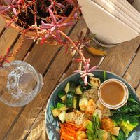 Miso tofu bowl at Little Erth in Dubai
