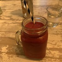 Beetroot smoothie   at Little Erth in Dubai