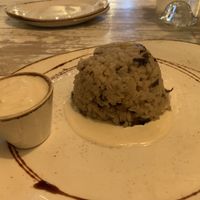 Risotto cake  at Little Erth in Dubai